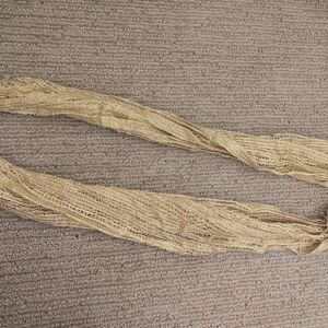 Charming Charlie Gold Scarf